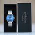 Handwriting Engraving - Men's Architect Motivator Blue Face Silver Strap - Wear We Met