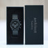 Handwriting Engraving - Men's Architect Motivator Black Face Black Mesh Strap - Wear We Met
