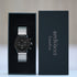 Handwriting Engraving - Men's Architect Motivator Black Face with Silver Strap - Wear We Met