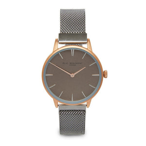 Personalised Watch Elie Beaumont Holborn Rose Silver - Wear We Met