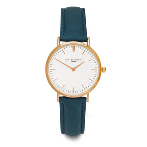 Own Handwriting Small Elie Beaumont Oxford Blue Ladies Watch - Wear We Met