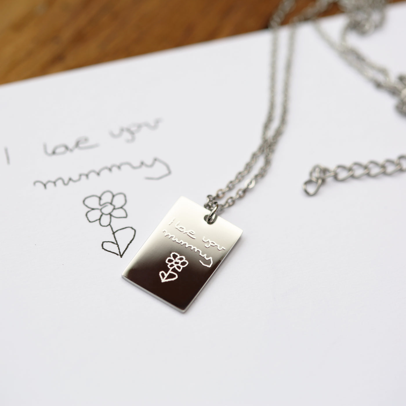 Personalised jewellery with handwriting discount