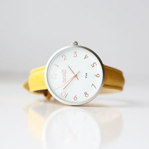 Personalised Yellow Watch Anaii - Wear We Met