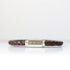 Handwriting Engraved Twisted Leather Bracelet - Wear We Met