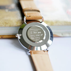 Own Handwriting Mr Beaumont Men's Camel Watch - Wear We Met