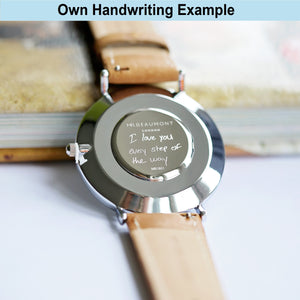 Own Handwriting Small Elie Beaumont Oxford Blue Ladies Watch - Wear We Met