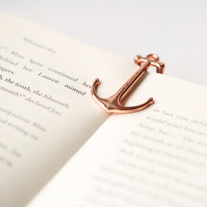 Book Anchor - Gold & Rose Gold - Wear We Met