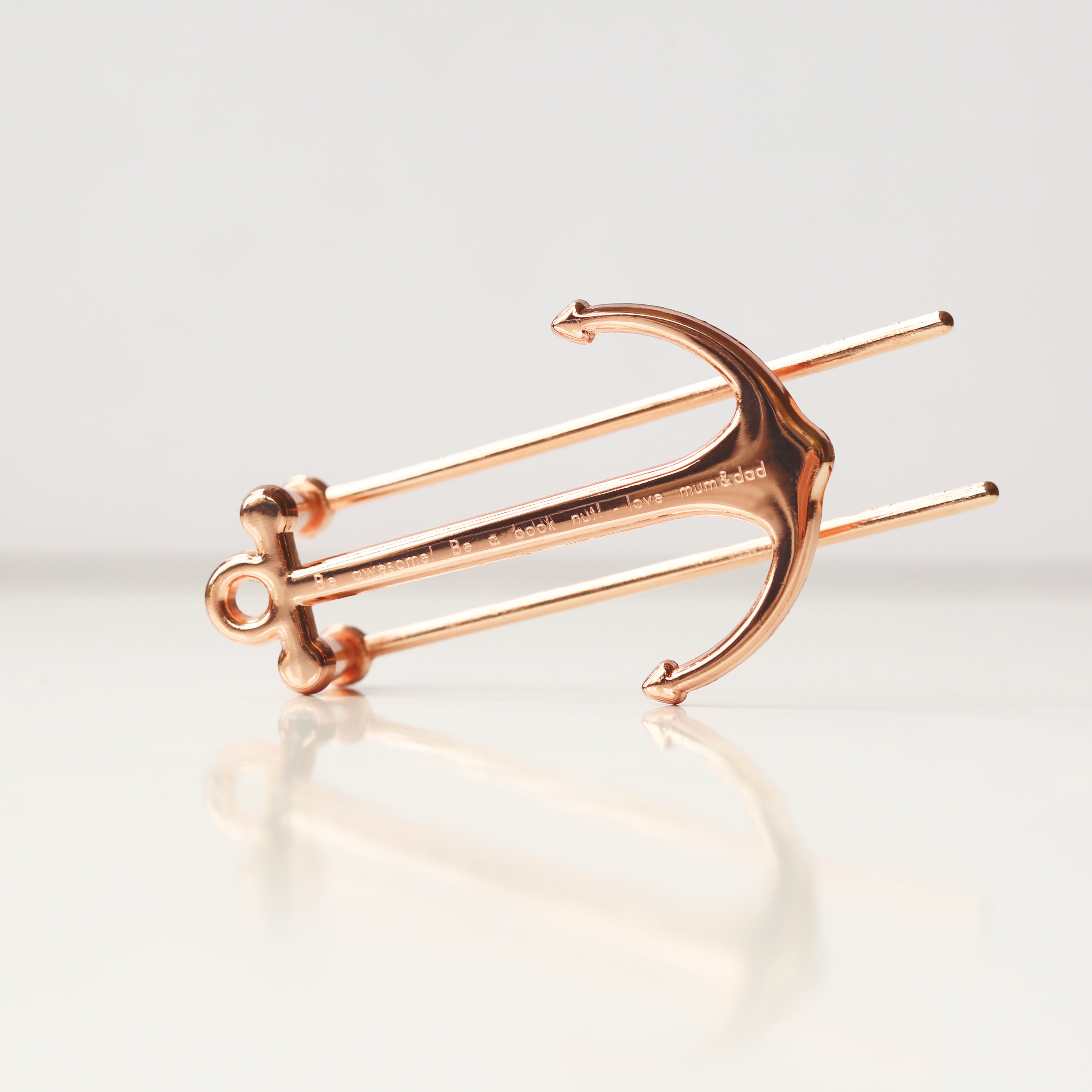 Book Anchor - Gold & Rose Gold - Wear We Met