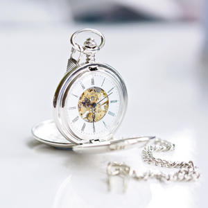 Own Handwriting Dual Opening Pocket Watch - Wear We Met