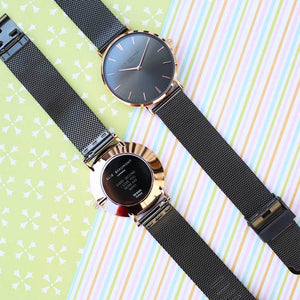 Personalised Elie Beaumont Dark Grey Ladies Watch - Wear We Met