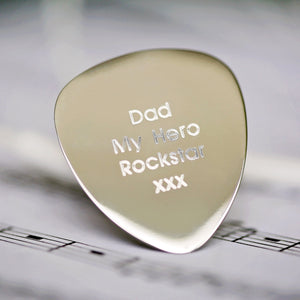 Personalised Guitar Pick - Wear We Met